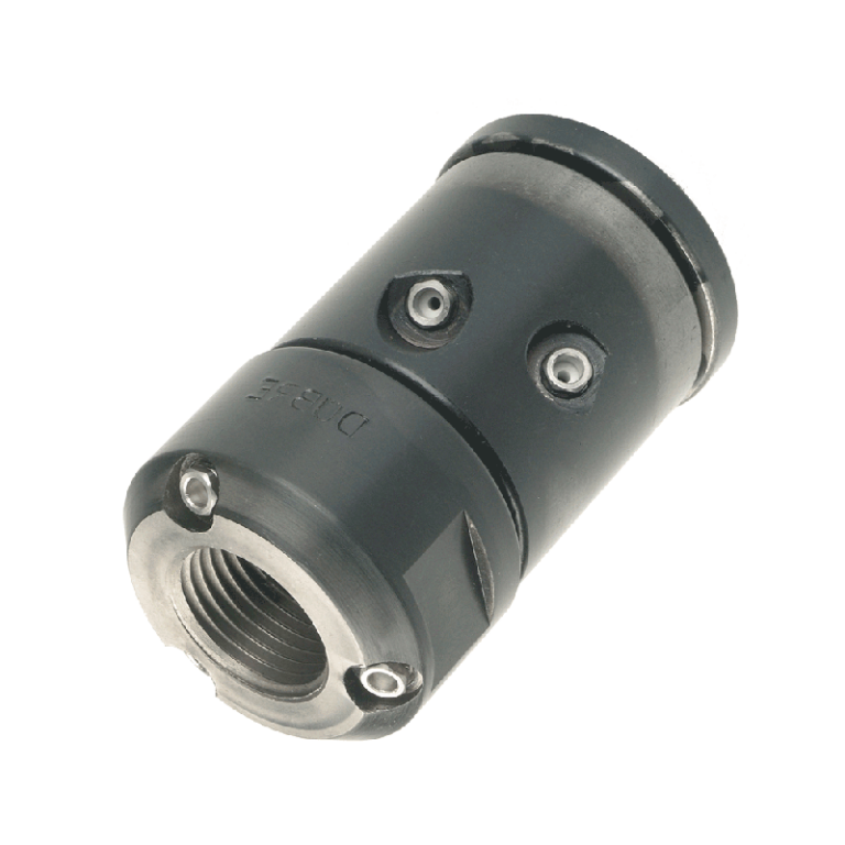 Rotating jetting nozzle hardened steel