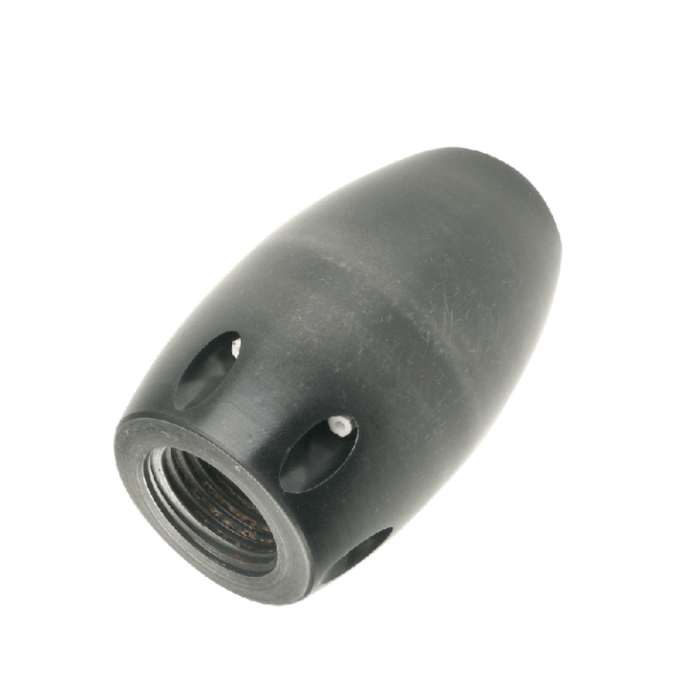 Tornado jetting nozzle (rotary jet)