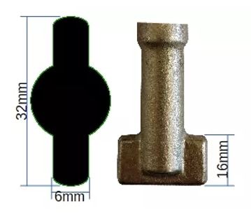 32mm Flat Tip – 002F32