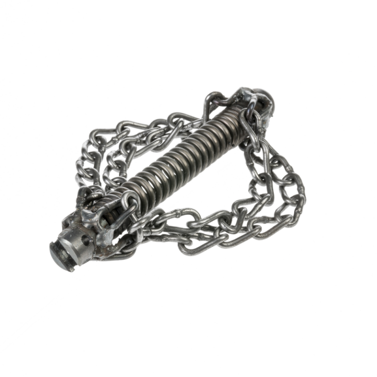 rotating chain head 16 mm 4 x smooth chains with universal coupling