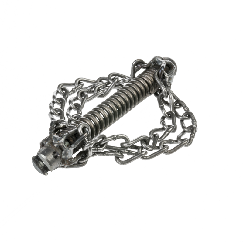 rotating chain head 16 mm 4 x smooth chains with universal coupling