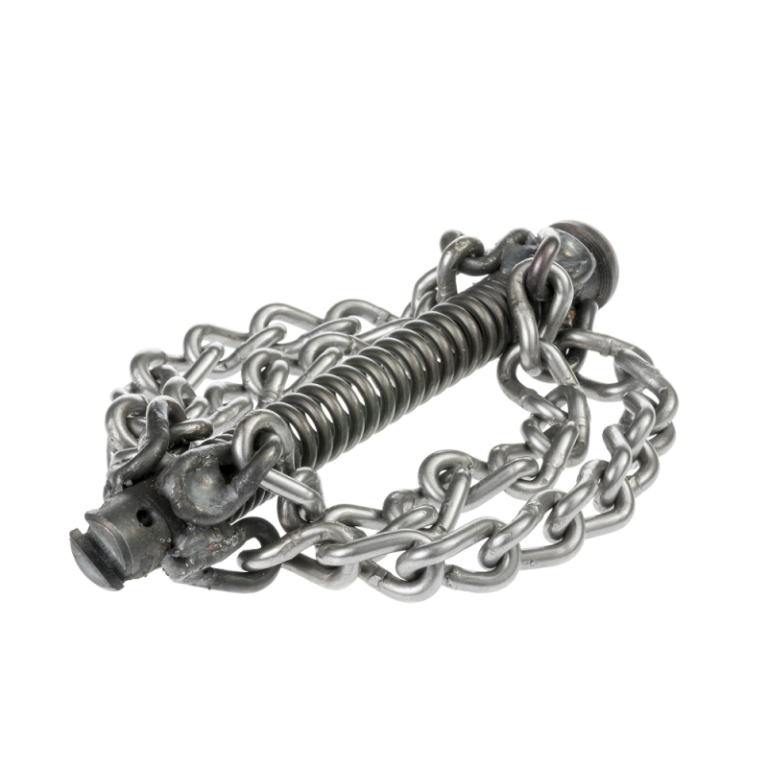 rotating chain head 22 mm 4 x smooth chains with universal coupling
