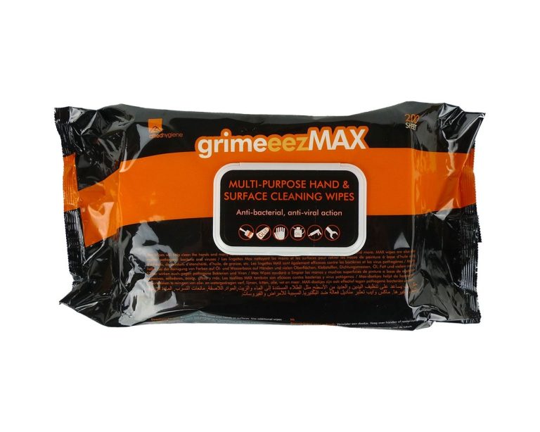 Grimeeez Max (Single) Multi Purpose Hand & Surface Cleaning Wipe