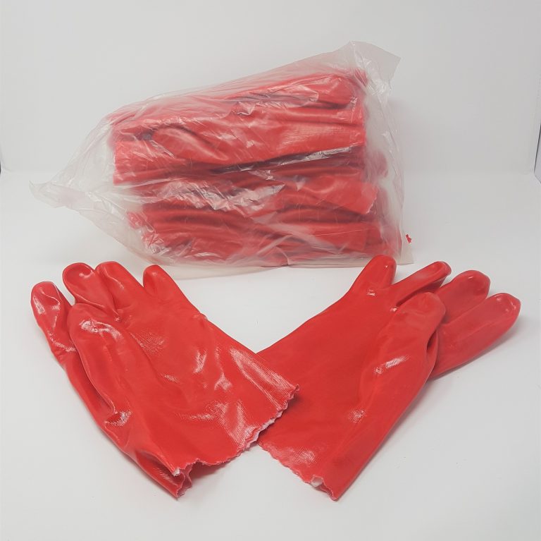 One Pair PVC Gauntlets 11″