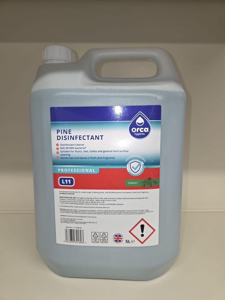 ORCA Pine Disinfectant 5 Litre Can L11 C500 FR