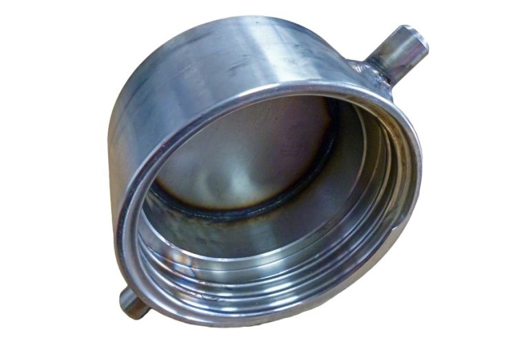 3″ URT Stainless Steel Blank Cap & Chain