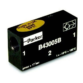 Midget & Intermediate B43/B53 Series, Aluminium Body, Vacuum To 10 BAR, G1/8″BSPP, Shuttle Valve