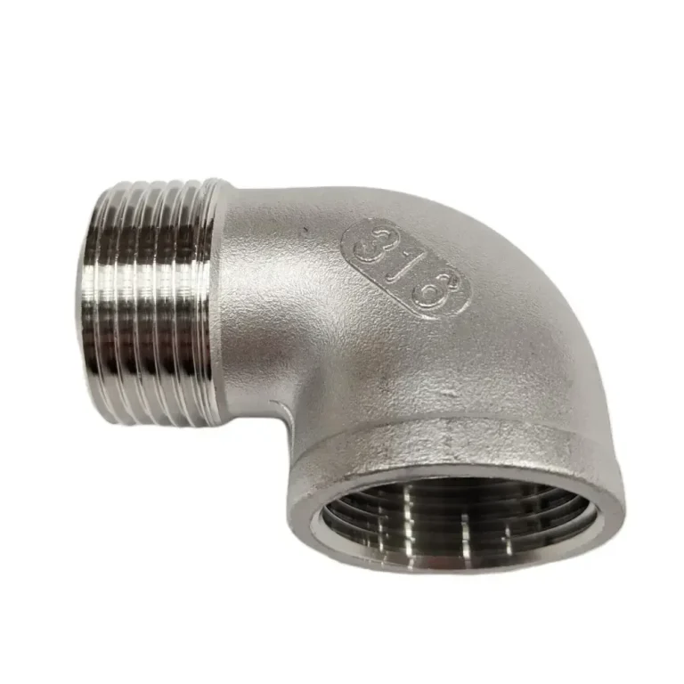 1 1/4″ 316 Male/Female 90* Elbow Stainless Steel