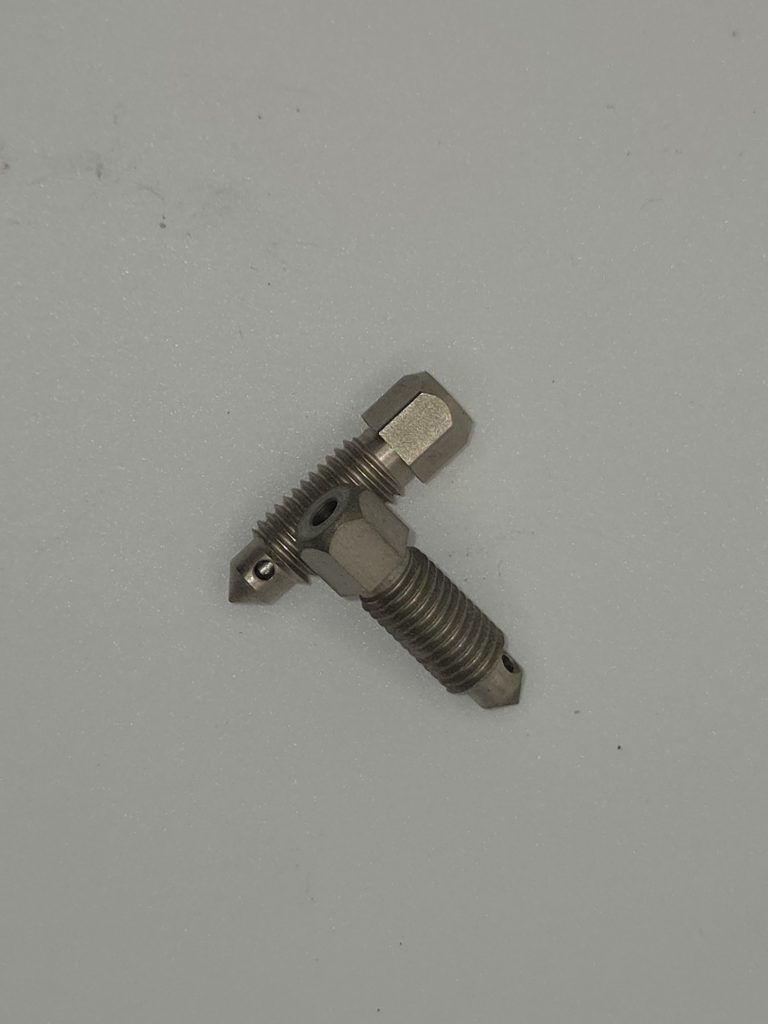 Bleed Screw Oil Stainless Steel