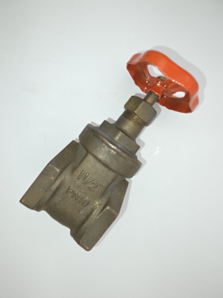 1 1/2″ Brass Gate Valve