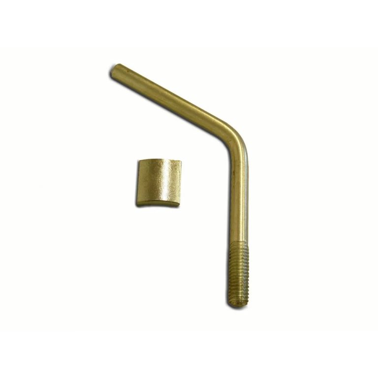 Jockey Wheel Pad & Handle For Bradley Couplings With A 1/2″ Handle Thread.