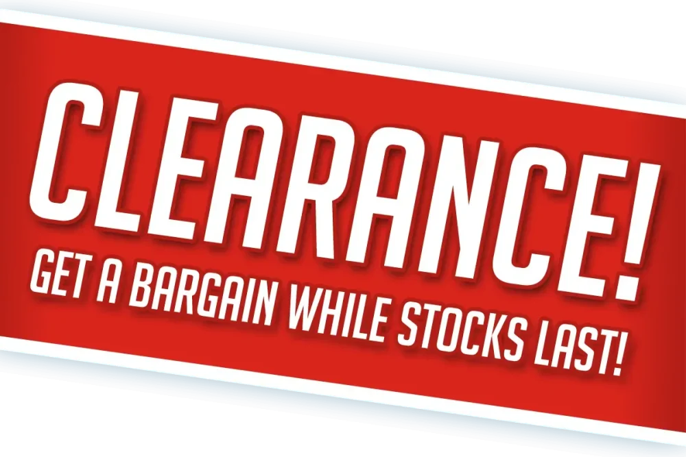 Clearance Spares