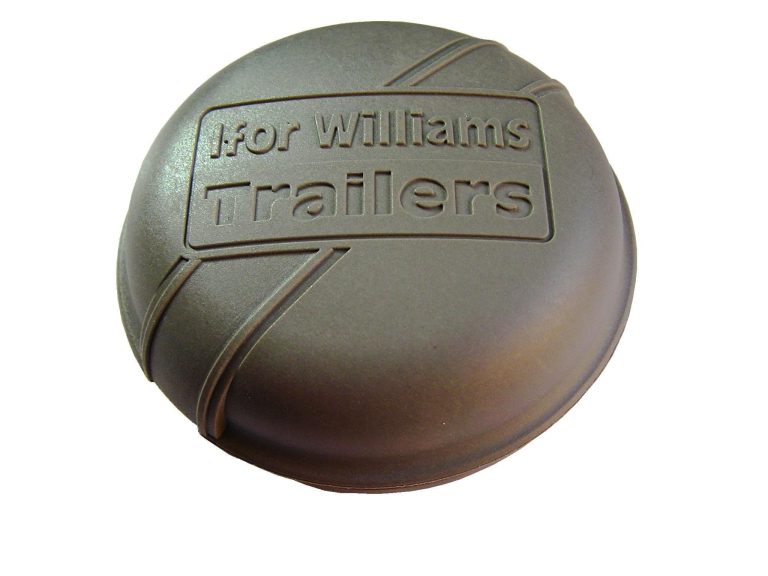 Grey Grease Cap for Ifor Williams Hub 76mm