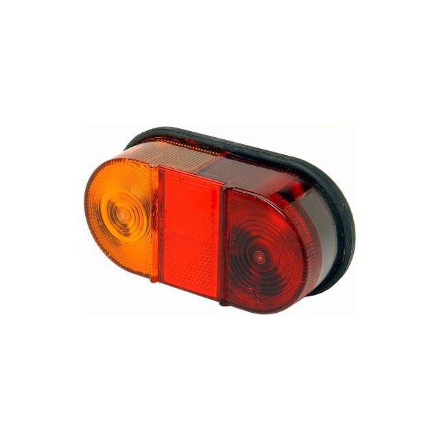 Rubbolite Lamp With Number Plate Illumination Near Side