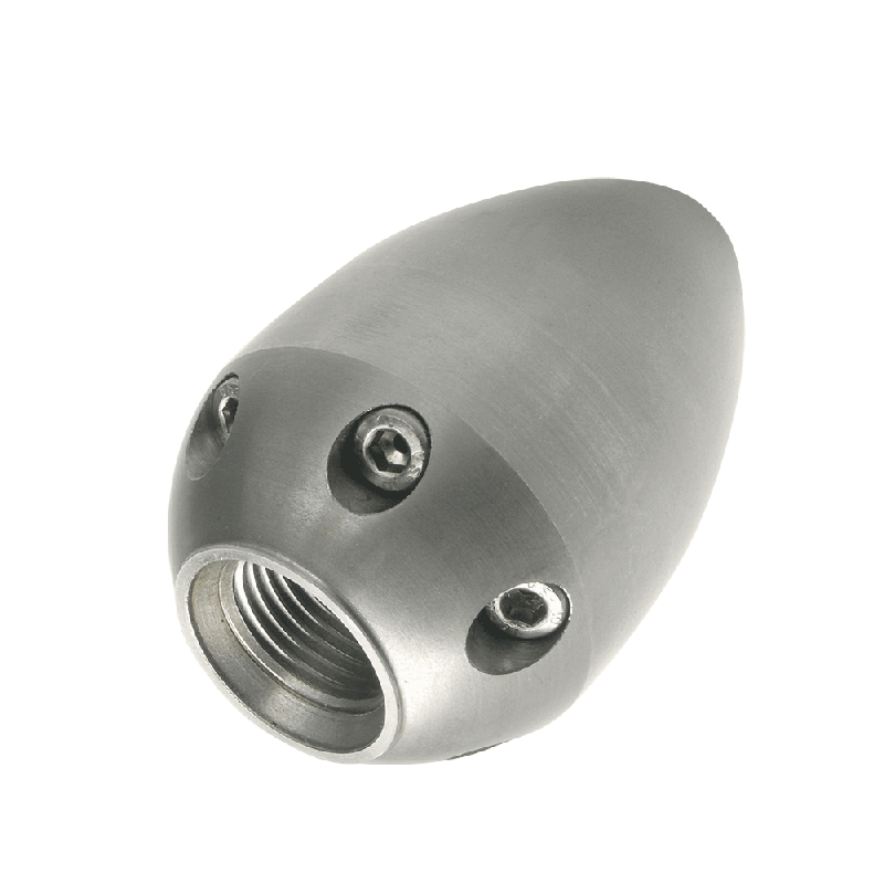 Granate jetting nozzle 1/2'' (small bomb) with inserts